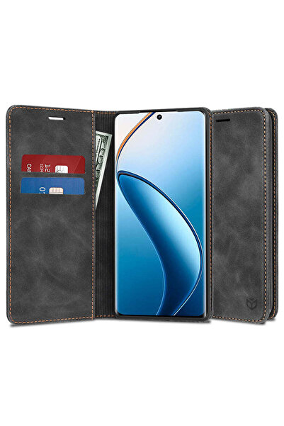 Techsuit Husă pentru Realme 12 Pro, Confy Cover, negru - negru