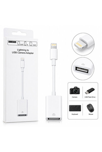 Torzende LİGHTNİNG TO SD KART OKUYUCU KAMERA ADAPTÖRÜ OTG DÖNÜŞTÜRÜCÜ İPHONE ...