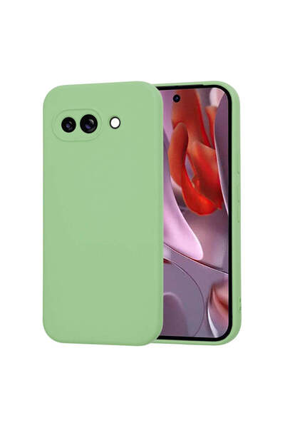 Techsuit Case for Google Pixel 9a, SoftFlex, light green - light green