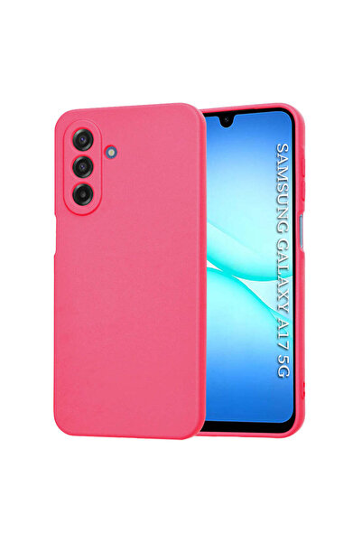 Techsuit Husă pentru Samsung Galaxy A17 5G, SoftFlex, fuchsia - fuchsia