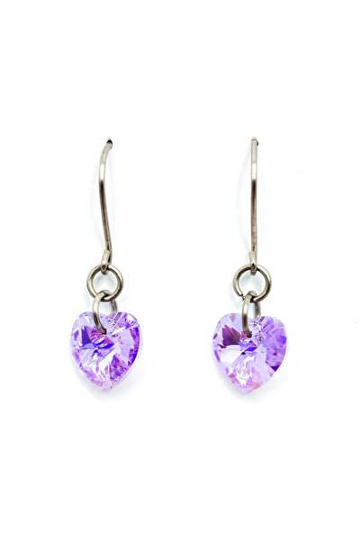 Migati Cercei titan cu Swarovski Violet