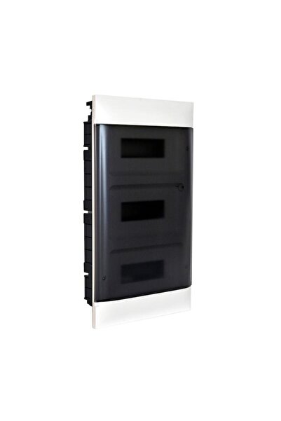 Legrand Practibox S Recessed Electrical Panel (Cabinet), 36 modules, smoked door