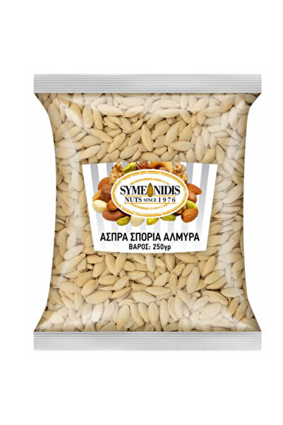 SYMEONIDIS ΣΥΜΕΩΝΙΔΗΣ ΣΠΟΡΙΑ ΑΣΠΡΑ ΑΛΜΥΡΑ 250gr.