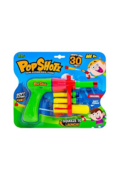 Zing Pistol cu sageti Zing, Pop Shotz, verde