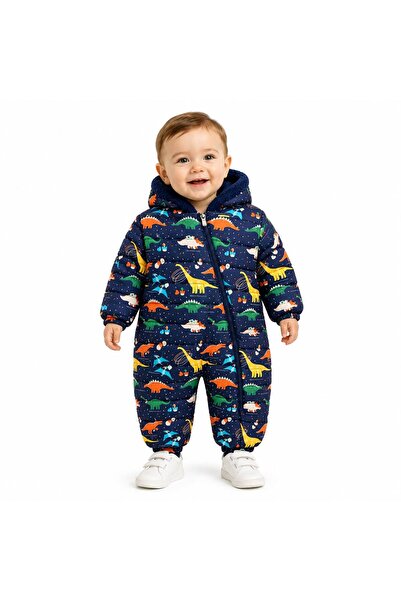 Mıss Crıspy Exclusive ERKEK BEBEK DAR KALIP KIŞLIK BASKILI ELYAF DOLGULU İÇİ ...