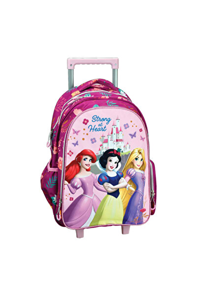 Disney Prințesele Strong ghiozdan cu roți, geantă de 46 cm