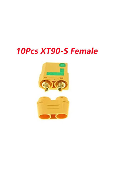 Choice 10 قطع موصلات XT90-S أنثى، 10 أزواج من موصلات Amass XT90S XT90-S XT90 ...