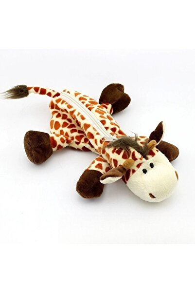 choice2 Deer 1 Cute Plush Pencil Bags Creative Forest Animal Kawaii Storage B...