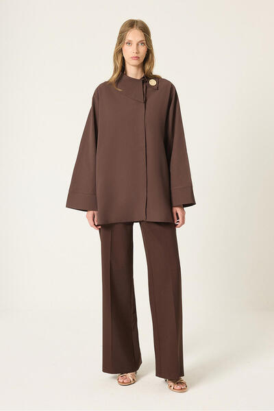 Touché Privé Asymmetric Poplin Shirt