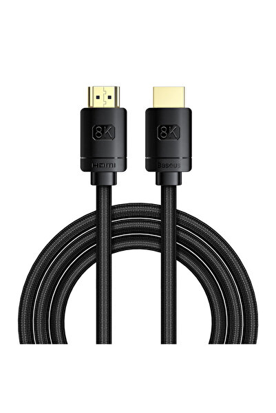 Baseus - Video Cable (CAKGQ-K01) - HDMI to HDMI, High Definition, 2m - Black,...