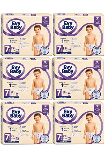 Evy Baby Baby Diaper Size 7 XXL 19+ kg 276 Pieces