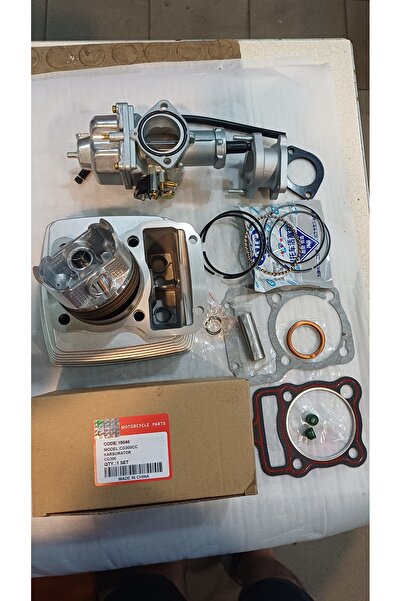 İtimat CG250 (Modifiye) silindir 15pin-65,5mm+karbiratör PZ35 komple full set