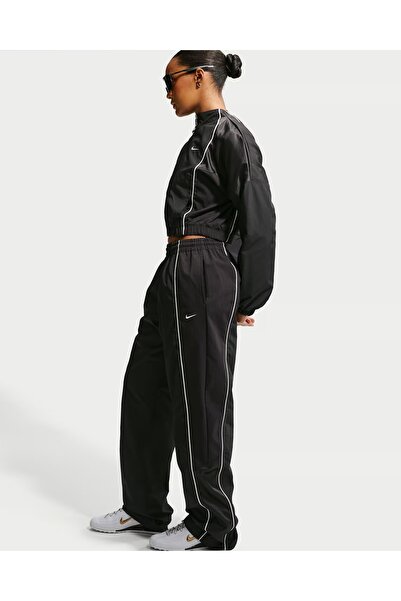 Nike Sportswear Büyük Kesimli Normal Belli Kadın Antrenman Eşofman Altı REDSPORT