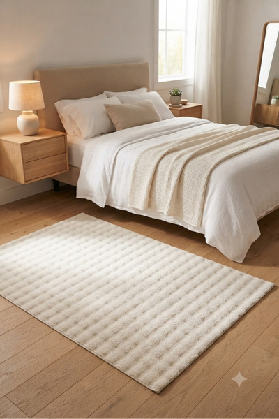 Talvora Home Bubble Peluş Halı Yolluk – Ultra Yumuşak Kaymaz Taban, Yıkanabil...