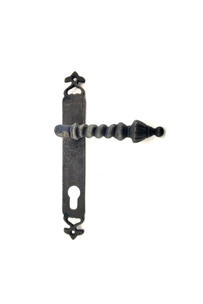 OEM Antique Style Decorative Brass Burma Yale Door Handle - 247X35 Mm, Oxide