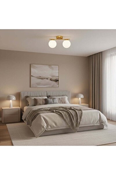 Alessandro DESIGN Lustra LED si cristal ORI, 30cm, 2xG9, Globuri, Auriu