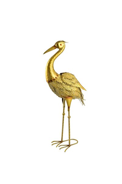 MONDEX Figurină metalică Cedric 35x20x67 verde 1 buc.