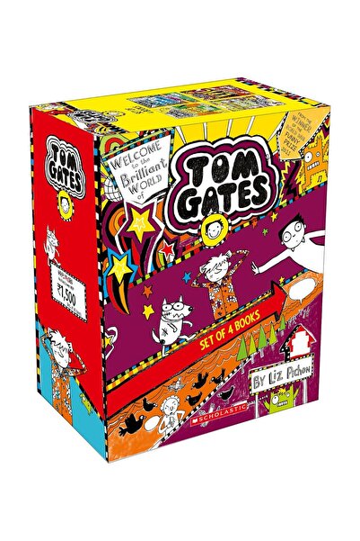 Jarir Bookstore Tom Gates Book Set (4 Books, 10 - 13)