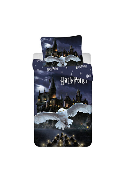 Harry Potter Hogwarts Night husă de pat 140×200cm, 70×90 cm microfibră