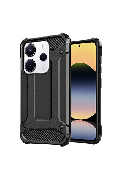 Techsuit Θήκη για Xiaomi Redmi Note 14 4G (Επικοινωνιακή Έκδοση), Υβριδική Θω...