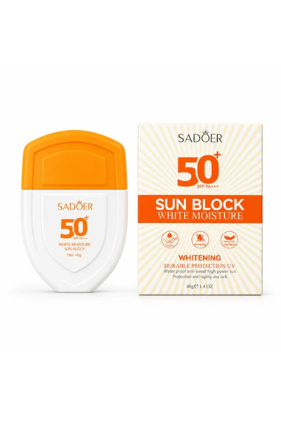 SADOER Cremă solară SPF 50+, protecție ridicată, 40 g, pentru toate tipurile ...