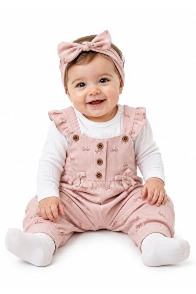 bebekyol Baby Girl Set with Bow