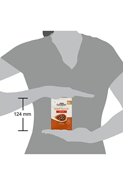 Gourmet Gold Soup Royale Sığır Etli Kedi Çorbası 30x45 gr