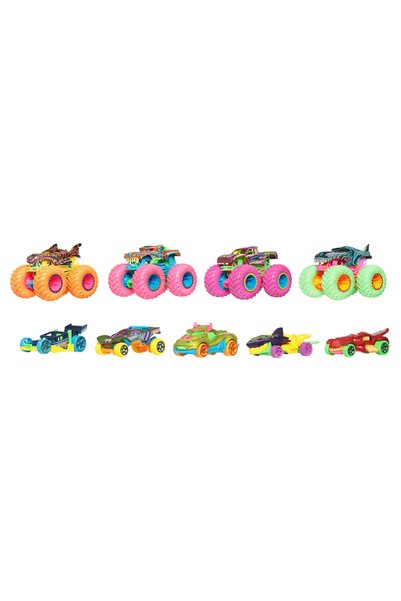 HOT WHEELS Trucks Neon Çoklu Paket JMV38
