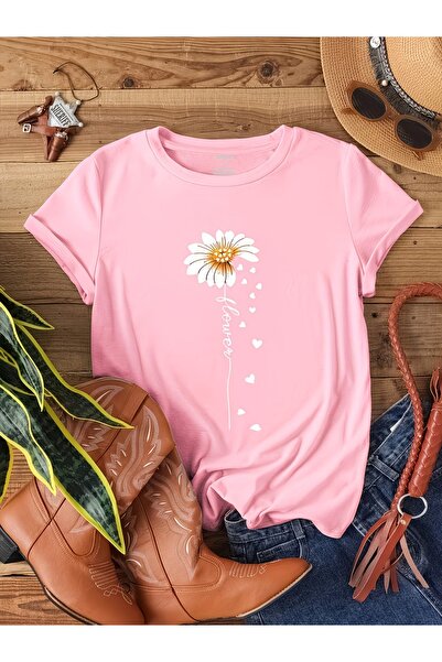 puolikuu Unisex Comfortable Fit Tshrit Printed Tshirt