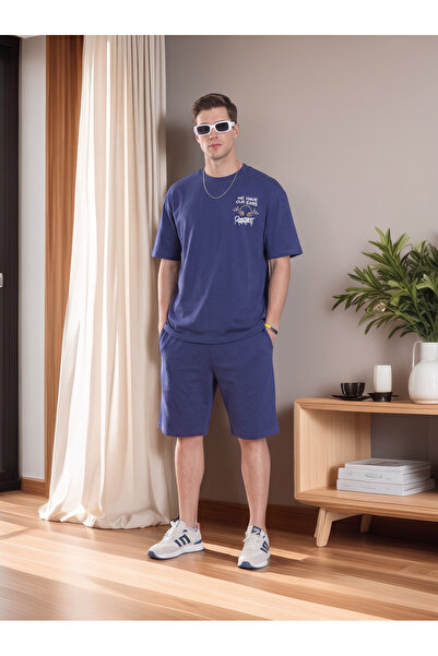 Finelook Men Stylish Over sized T-Shirt and Shorts Sets