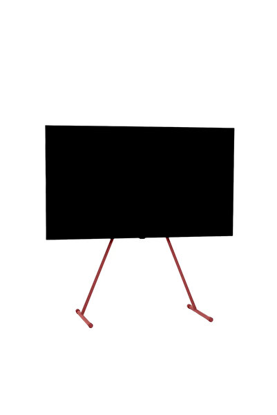 Pedestal Suport TV de podea, tip piedestal, Viva, 32″-70″, roșu