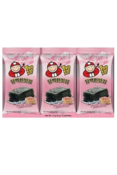 tao kae noi Laver Seaweed 4g x 3pcs Nori - Himalayan Pink Salt