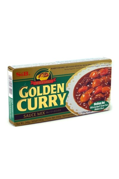 SB S&B Golden curry medium hot 240g