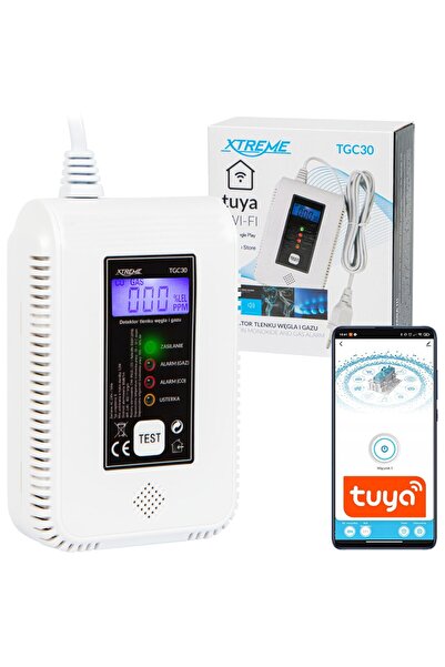 Blow TGC30 WiFi Detector de monoxid de carbon și gaze