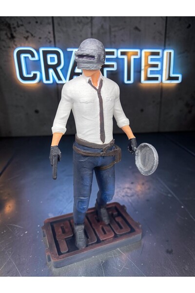 CRAFTEL PUBG Figür 15 cm - Koleksiyonluk Masaüstü Obje