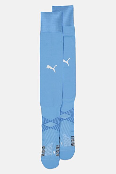 Puma Men 1 Pair Brand Logo High Socks, Blue