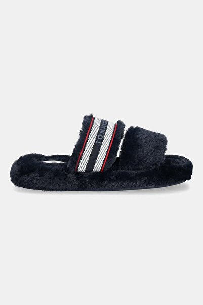 Tommy Hilfiger Th Fw0fw08854 Hılfıger Fur Kadın Terlik