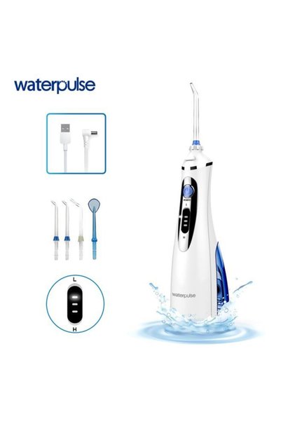 waterpulse Portable Dental Water Flosser White/Blue