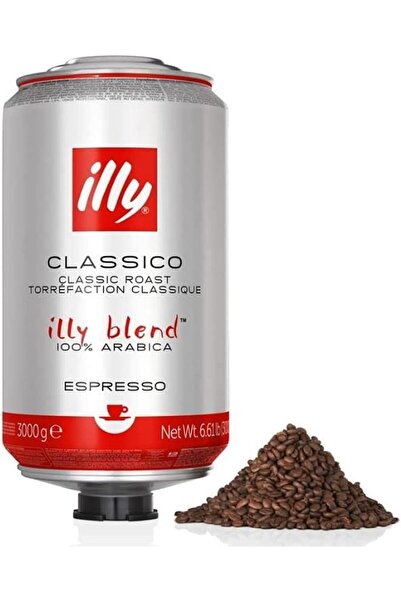 illy حبوب قهوة كلاسيكية محمصة، 3 كجم، رقم 7578