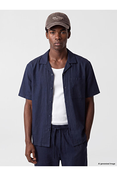 LC Waikiki Esvab • Modern & Distinctive Comfortable Fit Linen-Look Men's Shirt