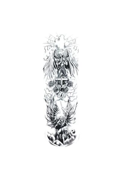 FlashTattoosRomania Tatuaj Temporar, Tatuaje Flash România, Mânecă (SLEEVE) –...