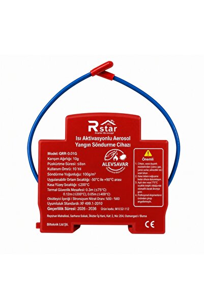 Rstar Aerosol Yangın Söndürme Cihazı Şalteri | Elektrik Panosu İçin Otomatik ...