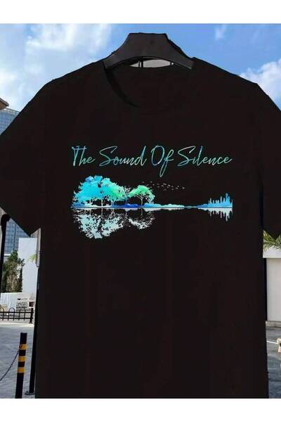 KYMC07 تي شيرت رجالي برسومات الموسيقى والطبيعة |   قطعة فنية من The Sound Of ...