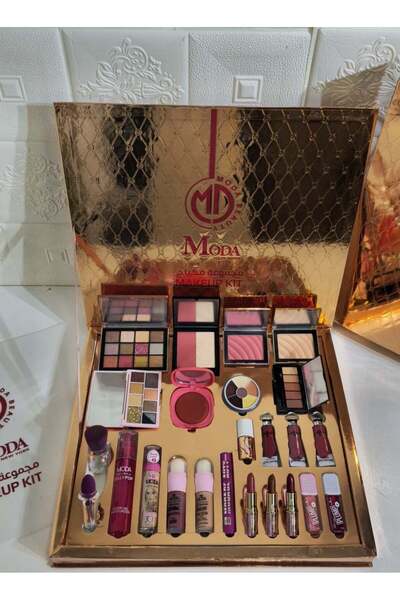 Moda Beauty عرض كبير: صندوق مكياج احترافي متعدد الألوان والاستخدامات يحتوي عل...