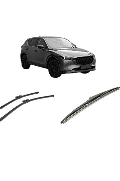 Bosch Комплект от 3 чистачки за MAZDA CX-5 (KF) от 2016-2023 г., за предно и ...
