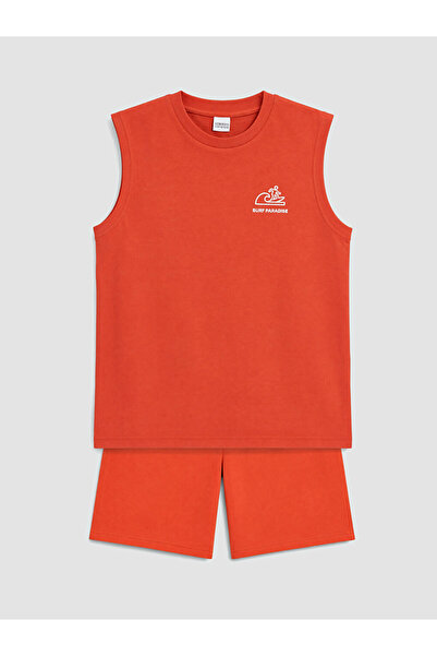 LC Waikiki Printed Boy's Shorts Set for Style Enthusiasts from Uzg Store