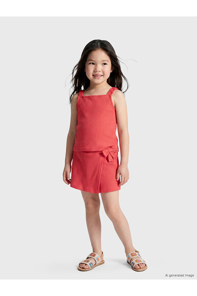 LC Waikiki Vizyon New Season Girls' Shorts Set