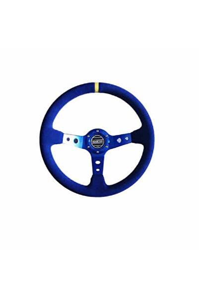 OEM Τιμόνι βαθύκωνο 9εκ. βάθος HW-0231 Μπλε χρώμα