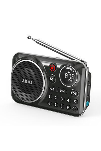 AKAI Portable FM Radio with USB