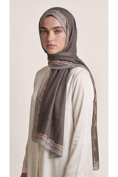Levidor Elya Plain Edge Striped Shawl